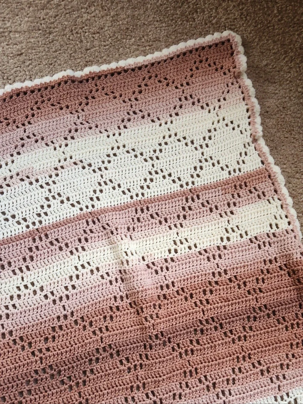 Hand Crocheted Afghan
